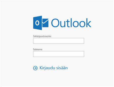 outlook sähköposti kirjaudu sisään.